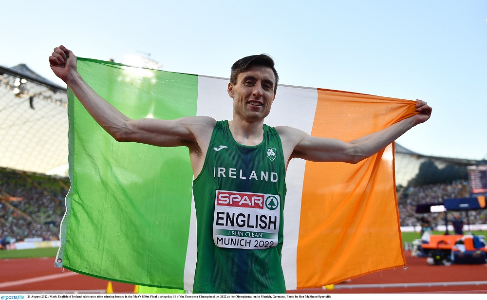 BRONZE FOR MARK ENGLISH AS TEAM IRELAND SIGN OFF MUNICH 2022 IN STYLE