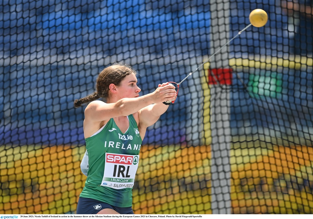 TUTHILL SECURES SILVER AT EUROPEAN THROWING CUP IN PORTUGAL