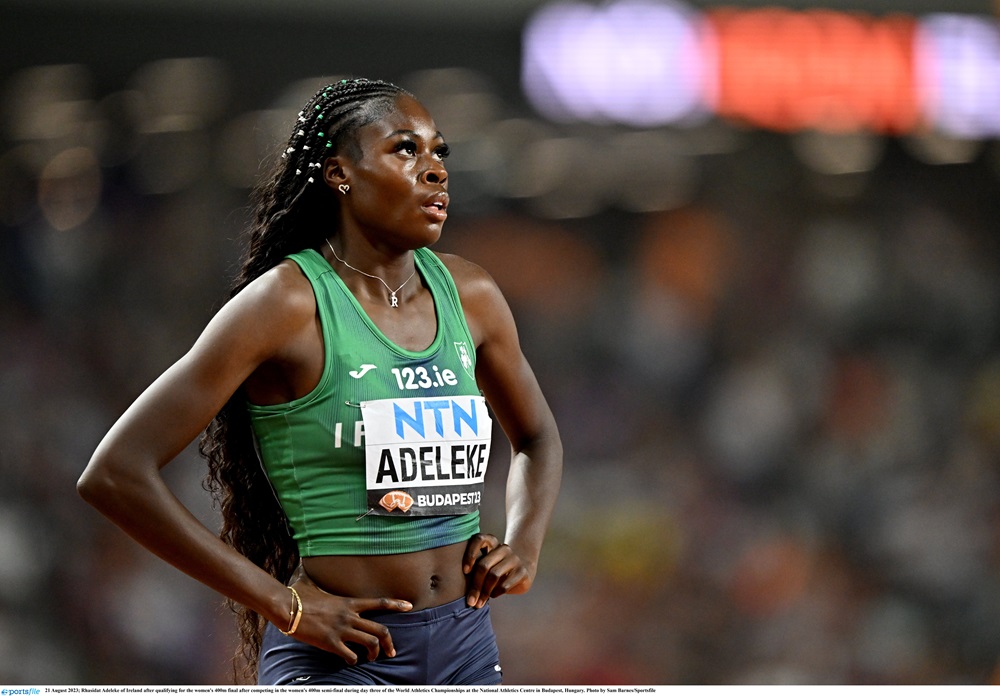 ADELEKE BREAKS HER OWN 60M AND 200M INDOOR RECORDS