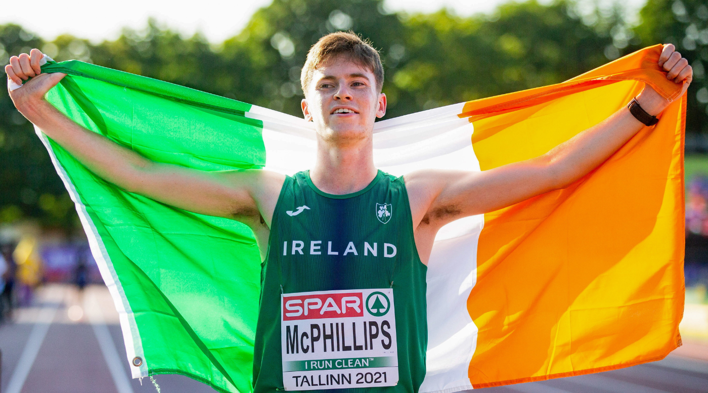 NATIONAL U23 INDOOR 1000M RECORD FOR MCPHILLIPS