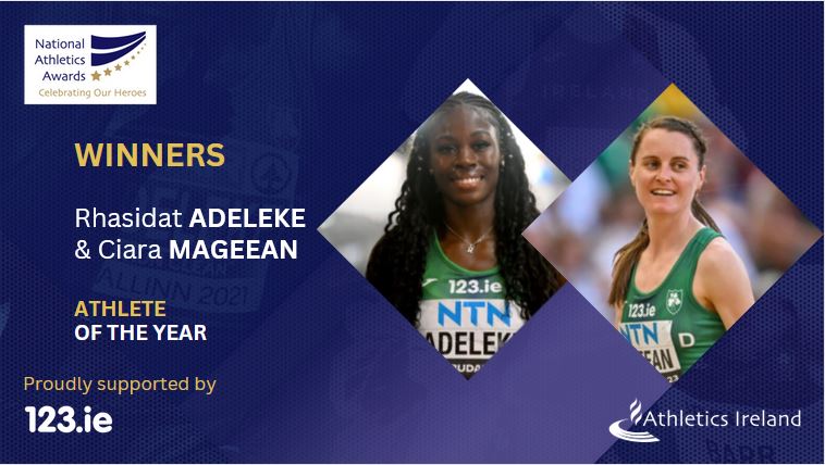 MAGEEAN AND ADELEKE CROWNED JOINT ATHLETE OF THE YEAR WINNERS