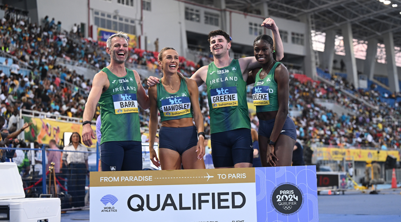 IRELAND NAME TEAMS FOR WORLD ATHLETICS RELAYS FINALS