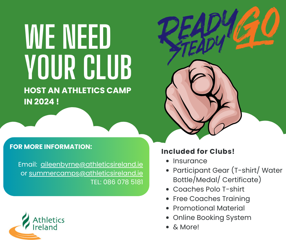 SUMMER CAMPS 2024 – HOST CLUBS NEEDED