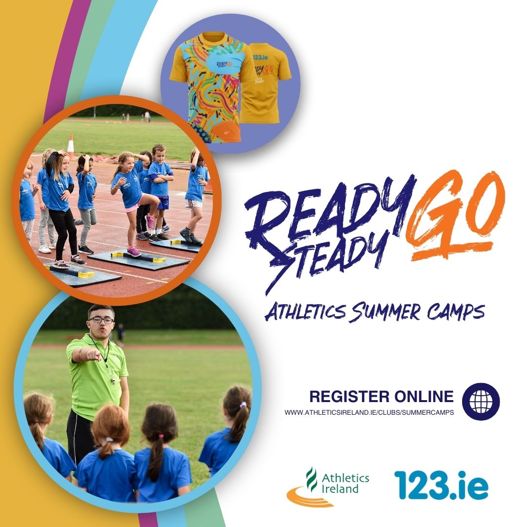 RUN, JUMP, AND THROW IS AS EASY AS 123 AT 2024 ATHLETICS SUMMER CAMPS!