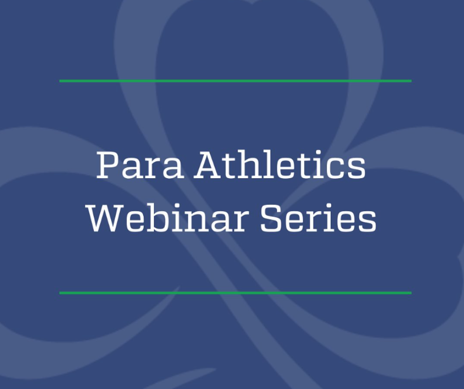 What is …. Para-Athletics webinar series