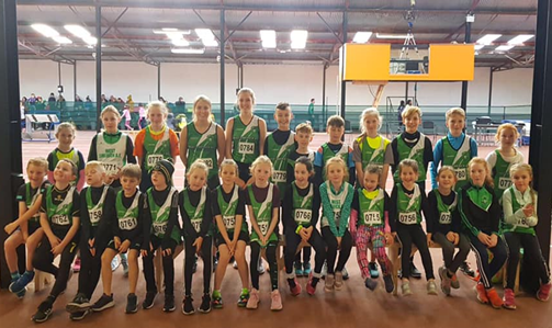 Juvenile West Limerick Members in 2019 at Nenagh Indoors