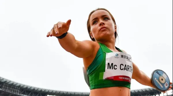 McCarthy fifth in discus final