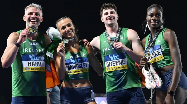 IRISH MIXED 4X400M TEAM WIN SENSATIONAL BRONZE AT WORLD ATHLETICS RELAYS