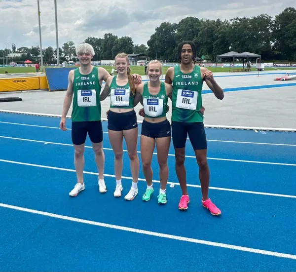 Irish U20’s impress at Mannheim Junioren Gala Meet