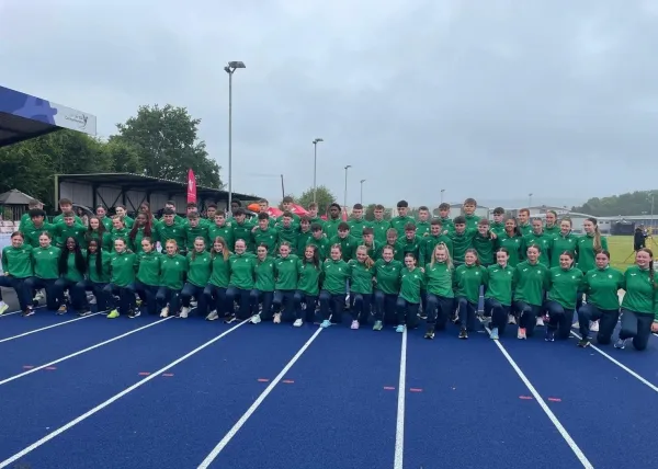 Irish Schools Squad in action in Carmarthen