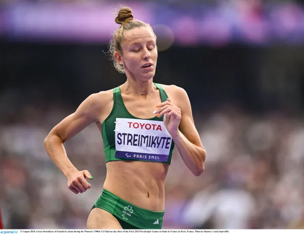New European record for Greta Streimikyte in the T13 1500m Final at Paralympic Games