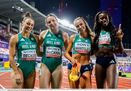 WOMEN’S 4X400M RELAY TEAM SECURE WORLD CHAMPIONSHIPS QUALIFICATION