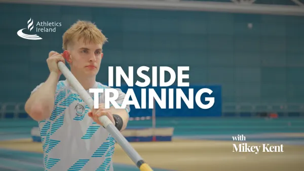 Inside Training Video Series: Mikey Kent the pole vault prospect with the 'x-factor'