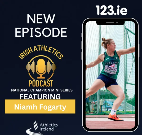 Stories behind the champions Irish Athletics Podcast mini-series: Fogarty fighting for seventh national title