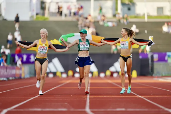 EURO U23 DAY TWO: THOMPSON WINS HISTORIC GOLD FOR IRELAND IN 10000M, TUTHILL TAKES SILVER