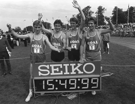 Celebrating a Historic Night in Irish Athletics
