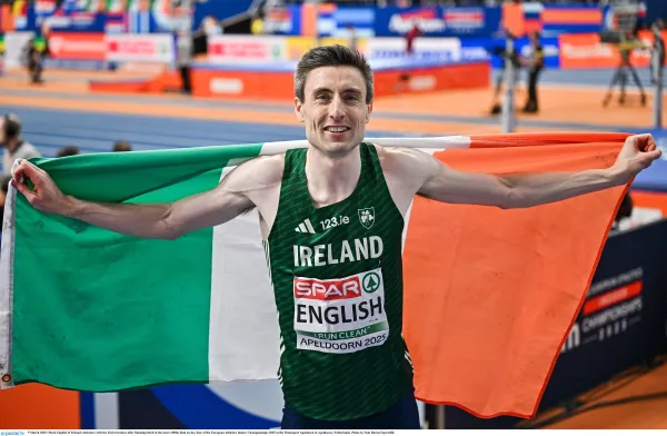 MARK ENGLISH OBLITERATES OWN IRISH 800M RECORD IN BUDAPEST
