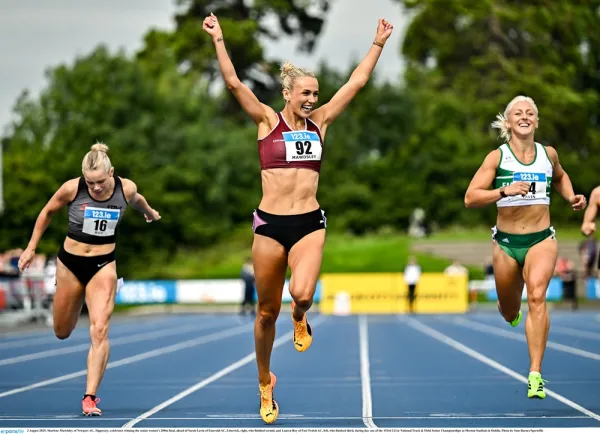 MAWDSLEY AND LAWLER STORM TO NATIONAL 200M SPRINT TITLES