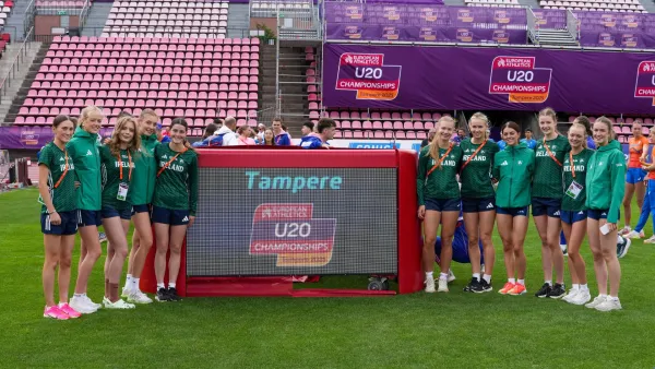 TEAM IRELAND SET FOR EUROPEAN ATHLETICS U20 CHAMPIONSHIPS IN FINLAND