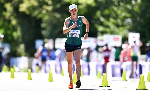 DAVID KENNY FORCED TO WITHDRAW FROM MEN’S 20KM RACE WALK AT WORLD ATHLETICS CHAMPIONSHIPS