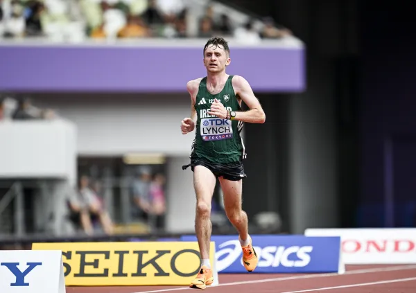 PETER LYNCH POWERS TO 24TH IN MARATHON AT WORLD ATHLETICS CHAMPIONSHIPS