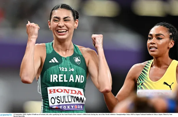 HEALY AND O’SULLIVAN STORM INTO 1500M SEMI-FINALS AT WORLD ATHLETICS CHAMPIONSHIPS