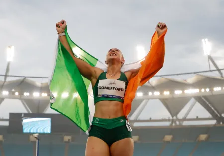 Comerford Wins Second World Championship Title in Three Days