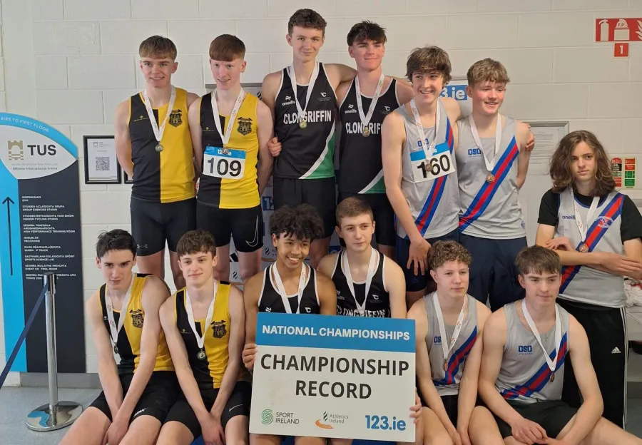 juvenile relay podium photo