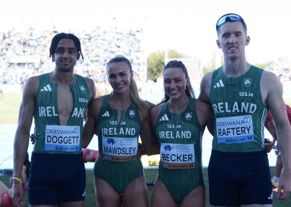 IRISH MIXED RELAY TEAM JUST MISS OUT ON WORLD CHAMPIONSHIP QUALIFICATION ON DAY ONE OF WORLD ATHLETICS RELAYS