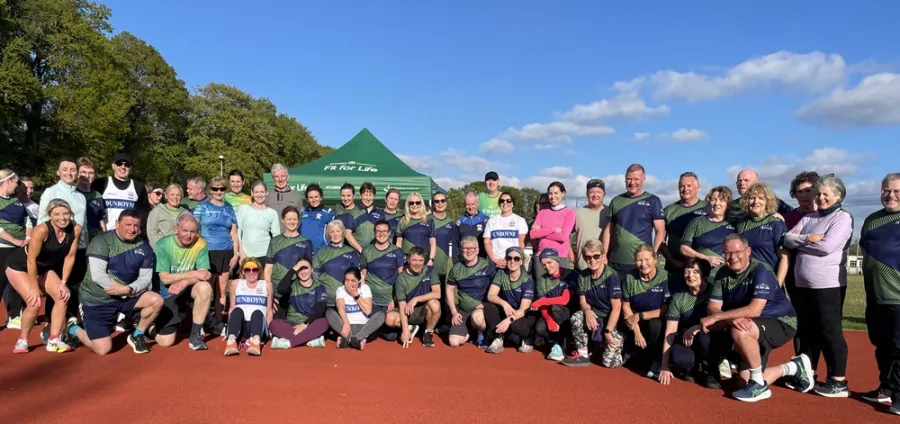 photo of members of dunboyne AC at fit for life roadshow