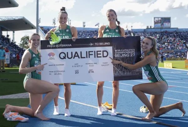 IRISH WOMEN’S 4X400M TEAM SEAL WORLD CHAMPIONSHIP QUALIFICATION AT WORLD ATHLETICS RELAYS