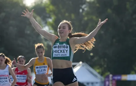 EMMA HICKEY WINS STUNNING 1500M SILVER AT EUROPEAN ATHLETICS U18 CHAMPIONSHIPS