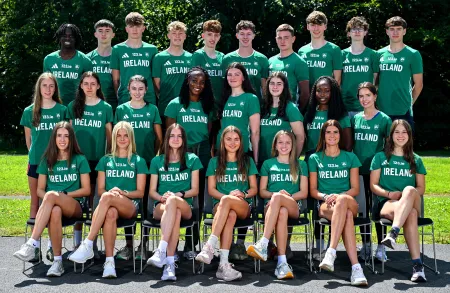 IRISH TEAM RIETI FOR ITALIAN TEST AT EUROPEAN U18 CHAMPIONSHIPS
