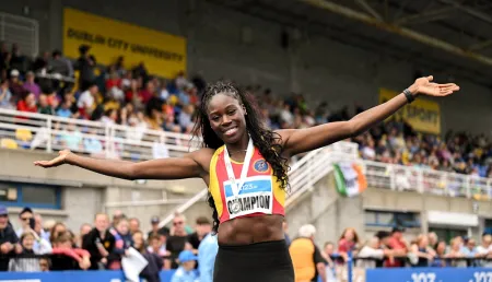 ADELEKE STORMS TO NATIONAL 200M CROWN AND EUROPEAN QUALIFICATION