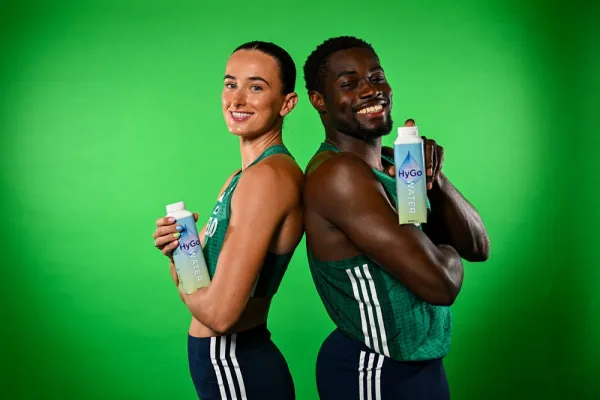 HyGo Spring Water Announced as Official Hydration Partner of Athletics Ireland