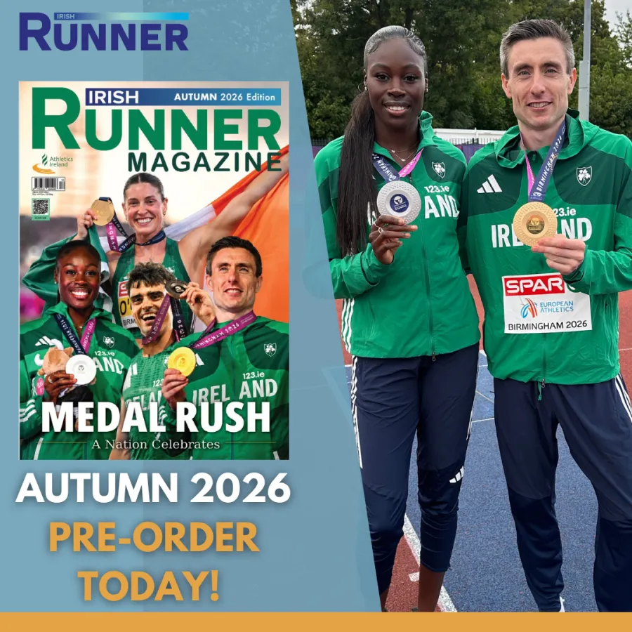 Irish RUnner magazine pre order cover